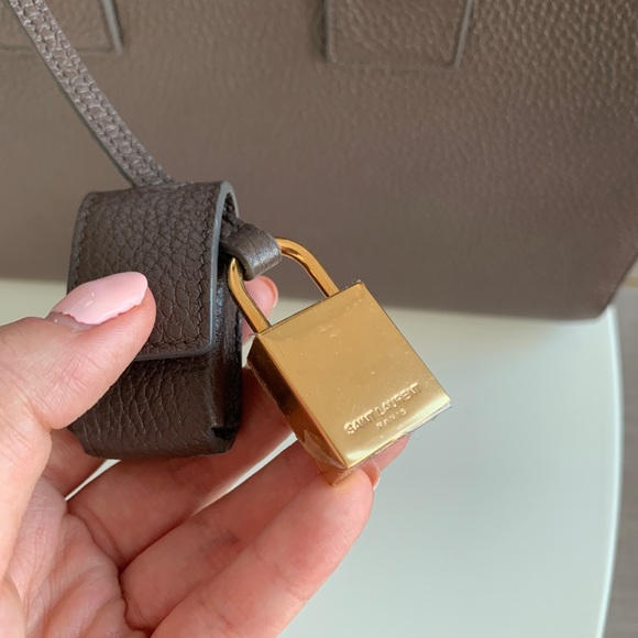 Saint Laurent Sac De Jour Small Tote Fog - Picture 4 of 8